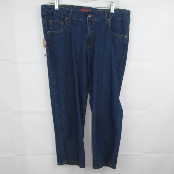 Hip Jeans Size 14 Women Bluejeans Straight Leg NEW - Picture 2 of 7